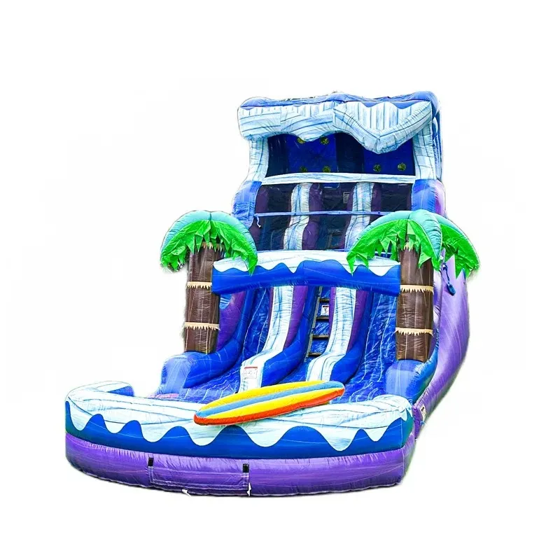 Surf Beach 17ft Slide w Pool (Wet or Dry)