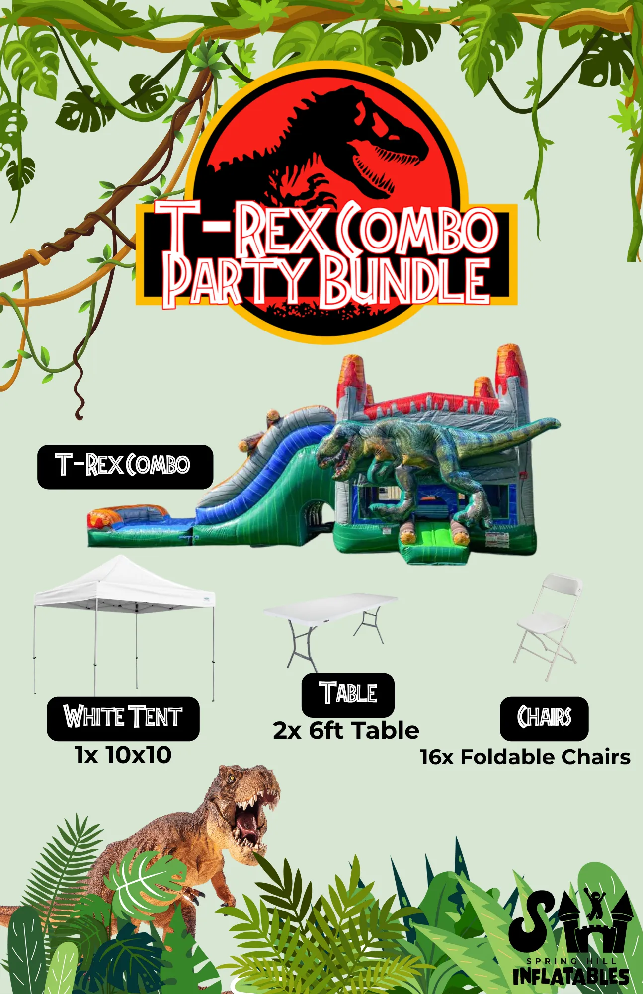 T-Rex Combo Party Bundle