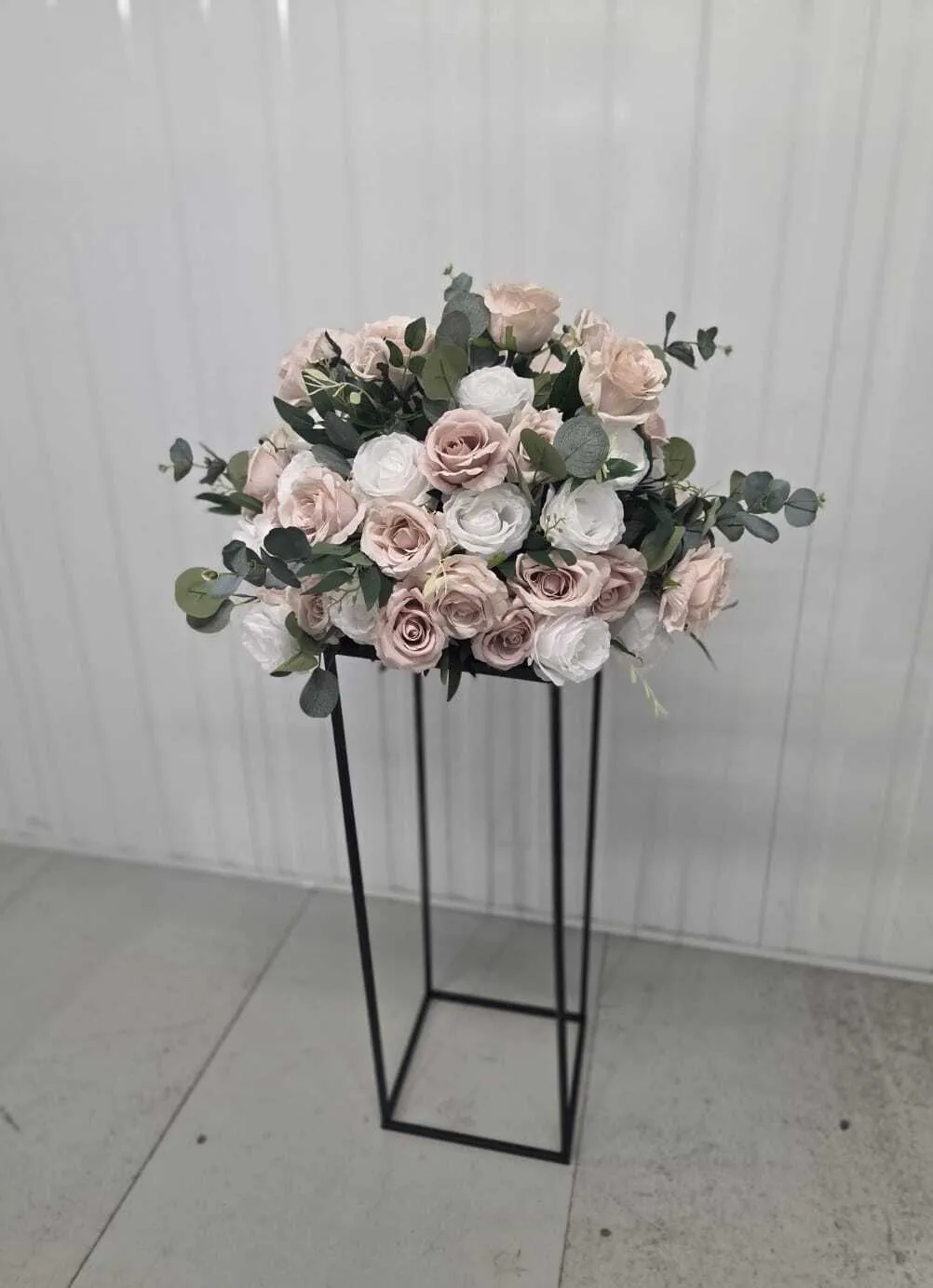 Black 80cm plinths