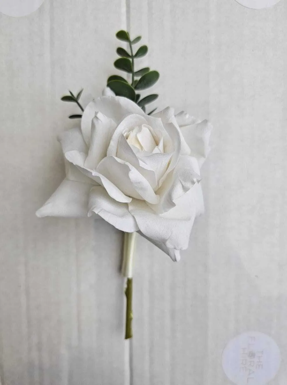 White Rose Buttonhole