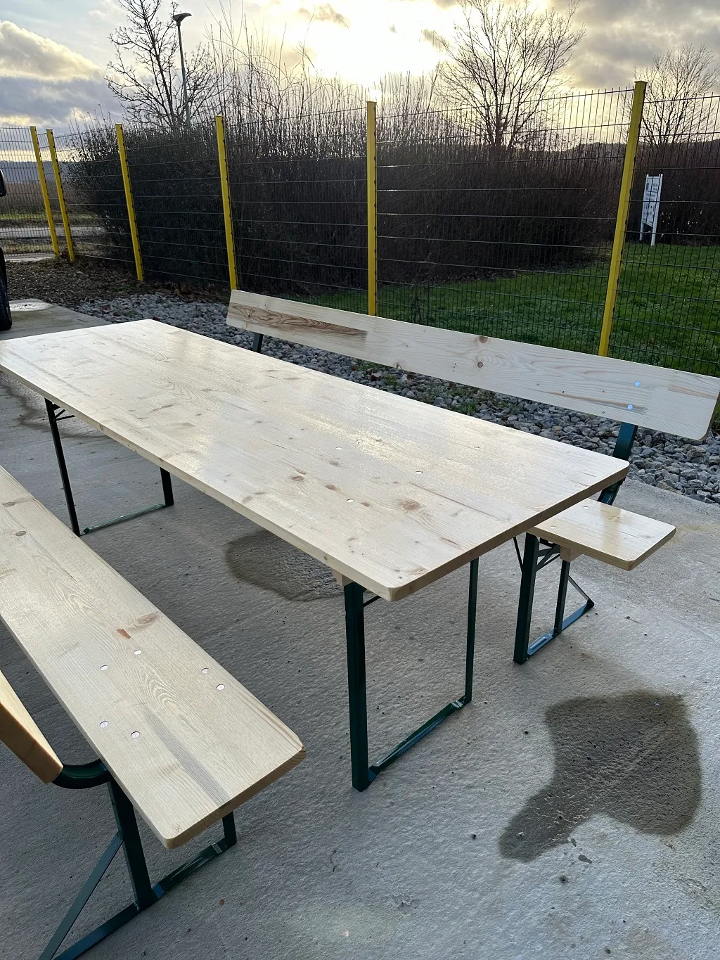 Event Biertischgarnitur mit/ohne Lehne