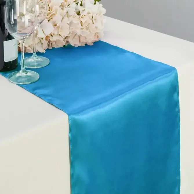 14 X 108" Satin Table Runner - Caribbean