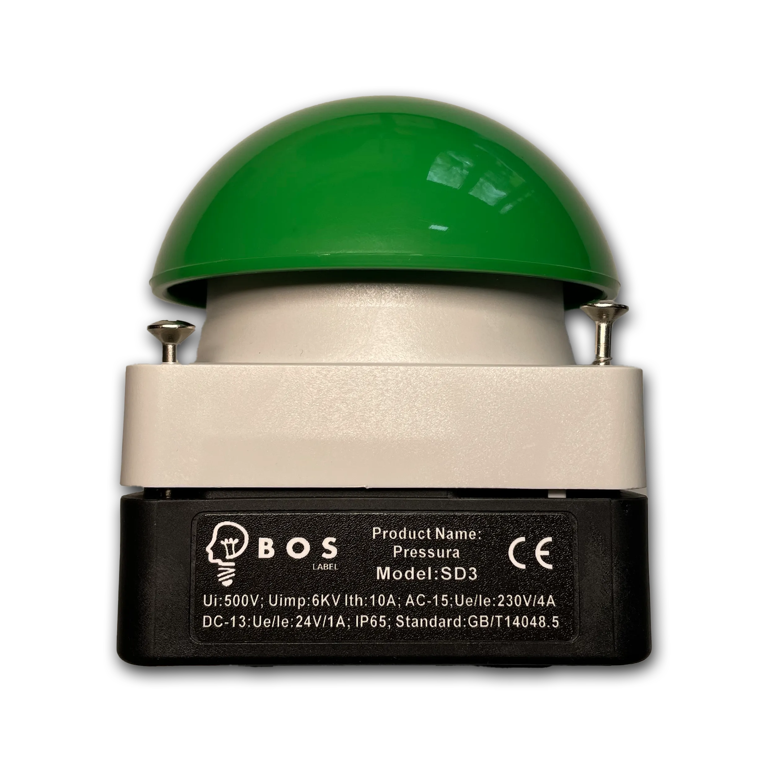Slagdrukknop Groen Midi