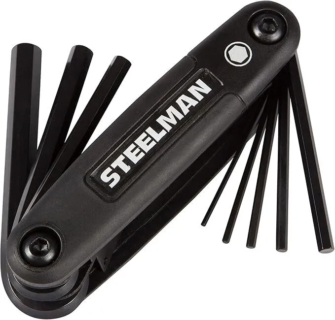Steelman Portable Folding Hex Key Wrench Metric Multi-Tool (NYC)