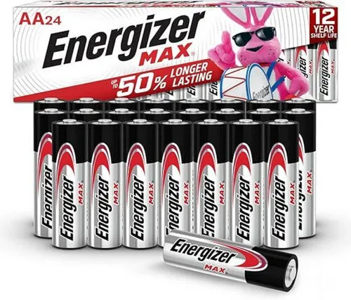 Energizer High-Performance AA Batteries (24-Pack) (NYC)