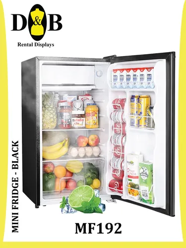 MINI FRIDGE BLACK (MF192) (NASH)
