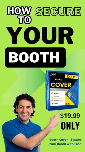 "Booth Cover" Items Available for Purchase. Secure Your Booth with Ease (NYC)