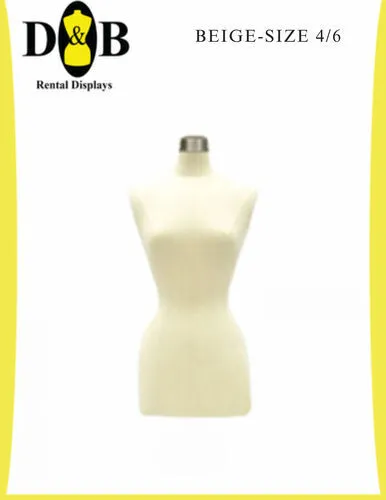 A-Dress Form, Beige, Size 4/6, Female (LAS)