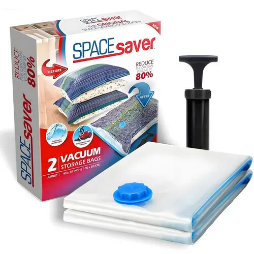 Space Saver Jumbo Vacuum Storage Bags ( 2 Pack ) (NYC)