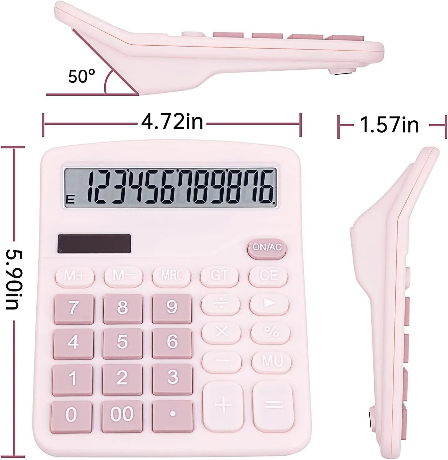 Pink Solar Calculator for Professionals (LAS)
