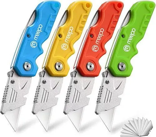 Durable Folding Box Cutters (4-Pack) (NYC)