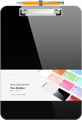 Compact Clipboard with Pen Holder