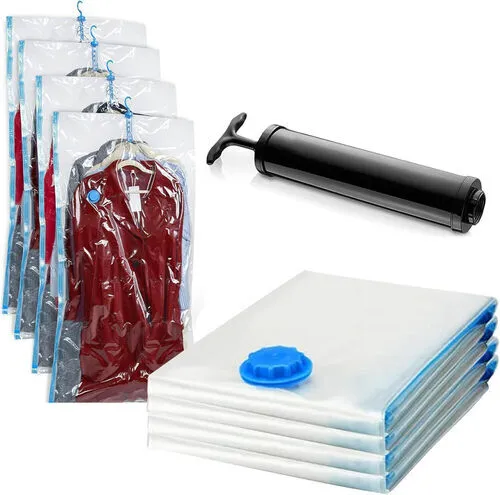 Space Saver Hanging Vacuum Storage Bags ( Hanging 4 Pack ) (NYC)