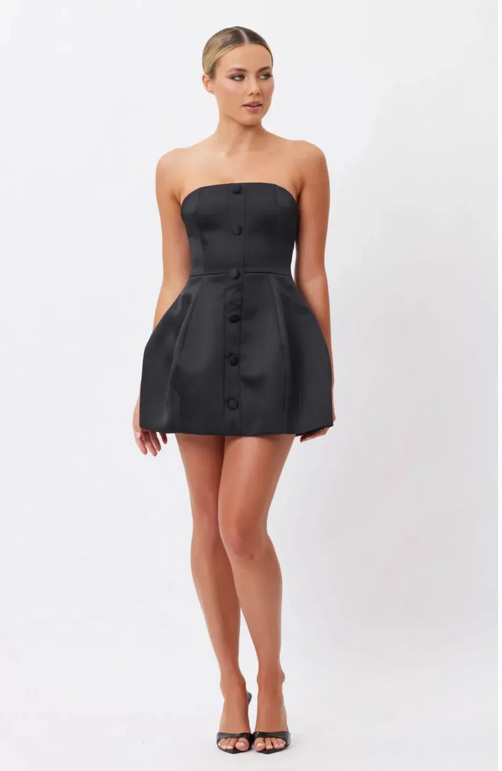 Bianca & Bridgett: Elysse Mini Dress (Black)