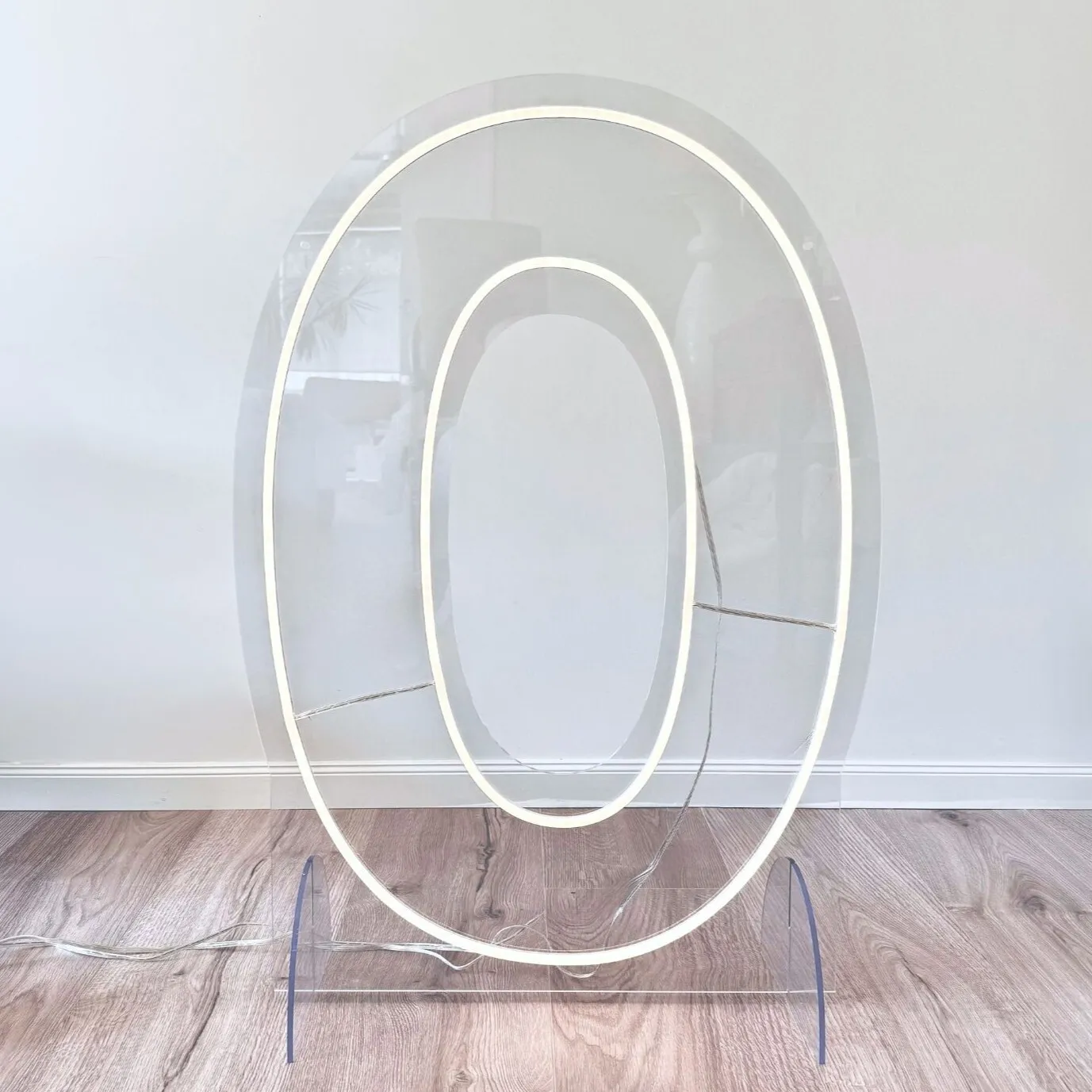 2nd Number Neon light 