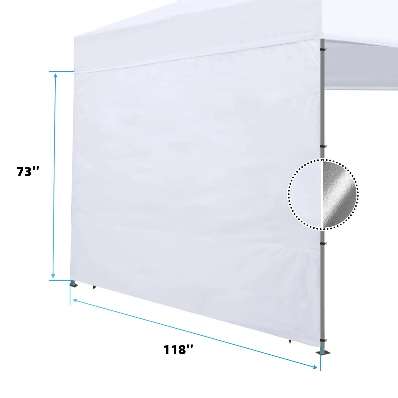 10' Popup Tent Sidewalls