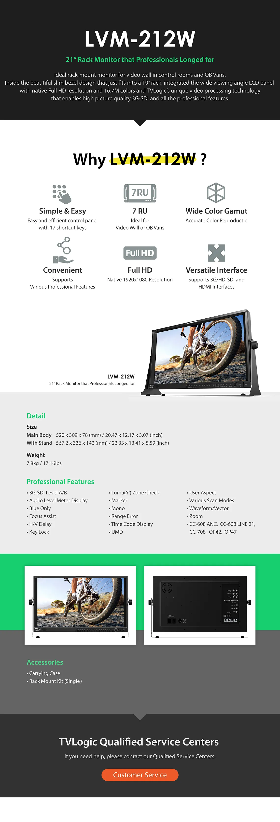 TVLogic LVM-212W 21.5"