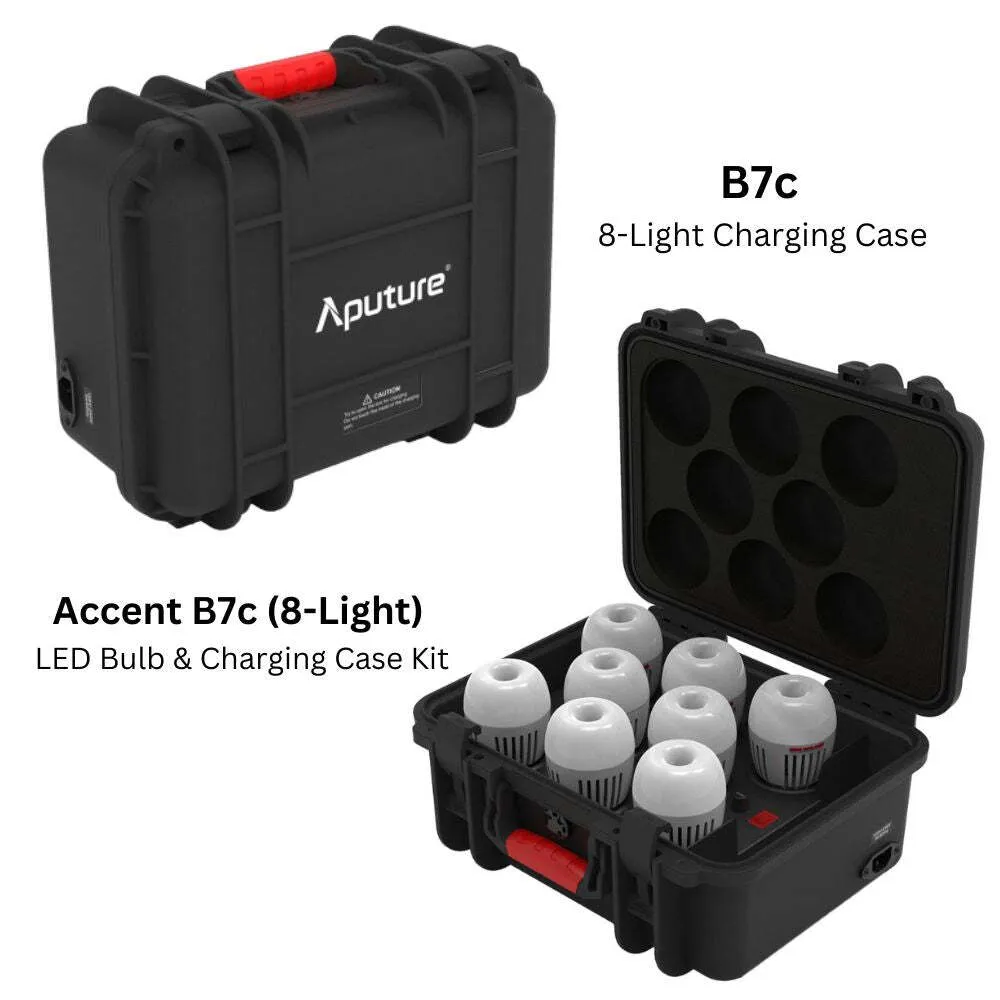 Aputure B7c 8-Light Charging Case