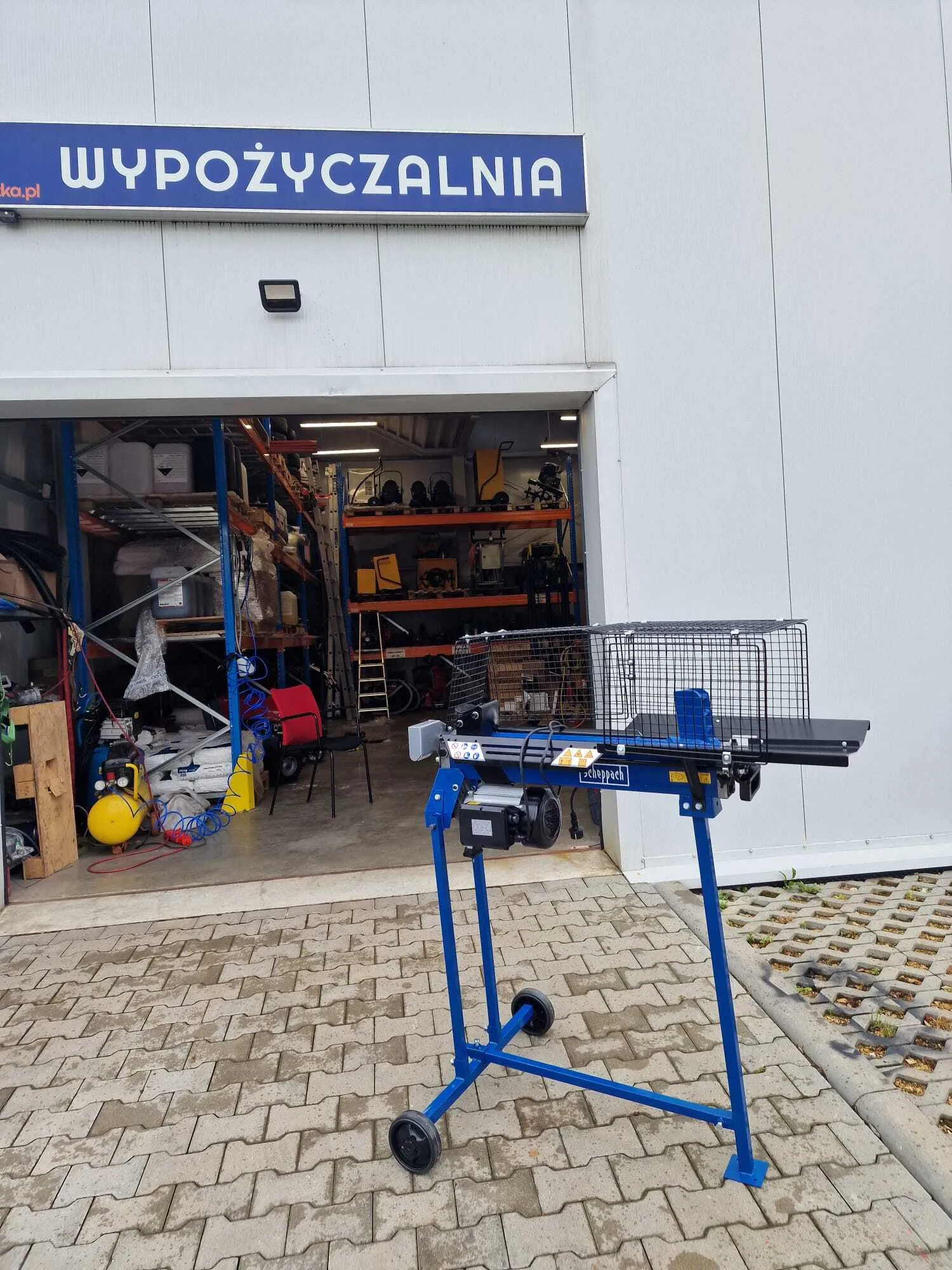 ROZŁUPYWARKA ŁUPARKA RĘBAK ŁUPIARKA DO DREWNA 14 TON