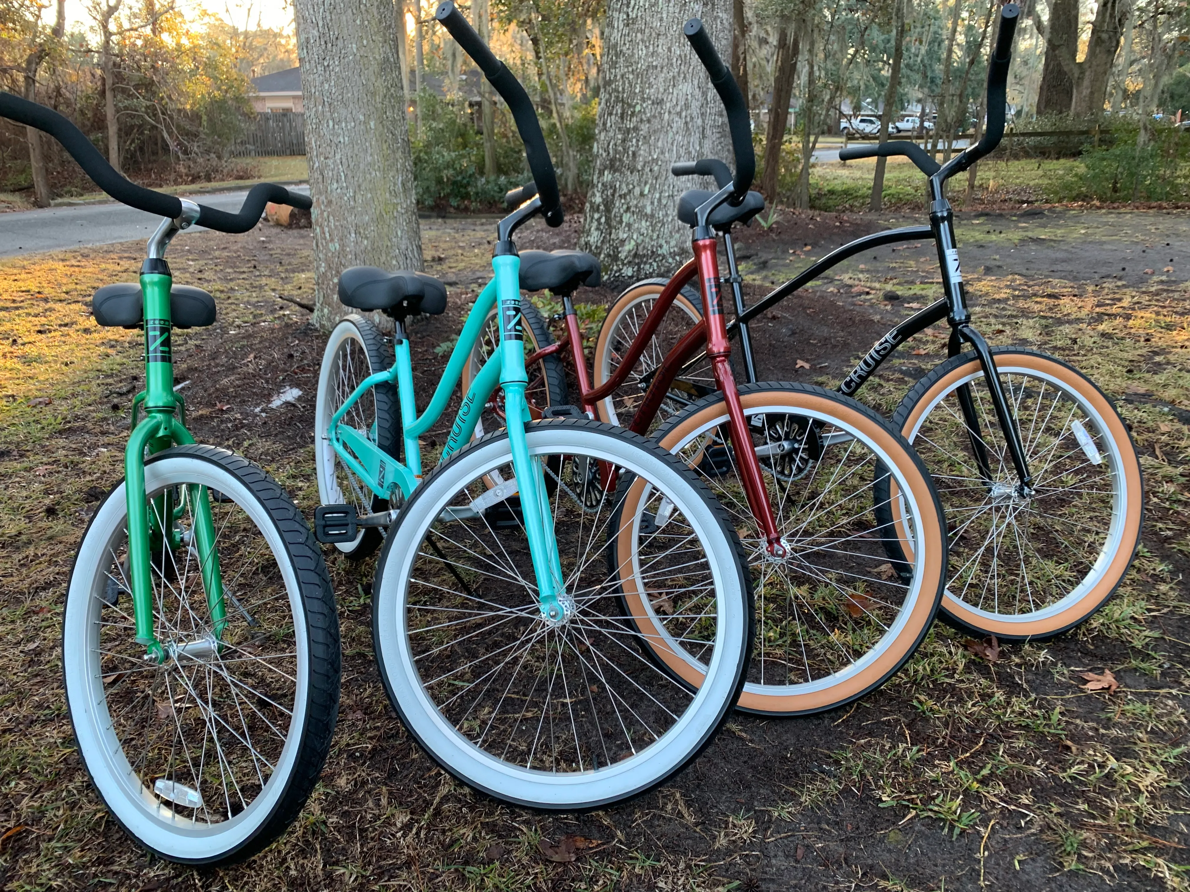 26 Inch Z-Cruise Unisex Beach Cruisers 5'3" to 6'5" 