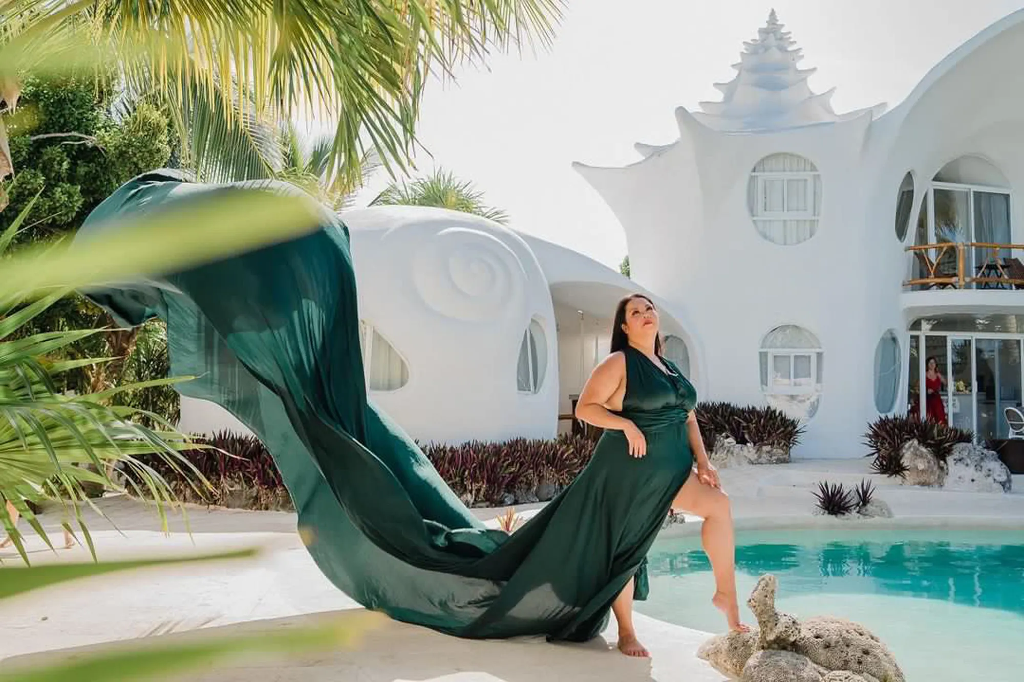 GREEN FLYING DRESS 