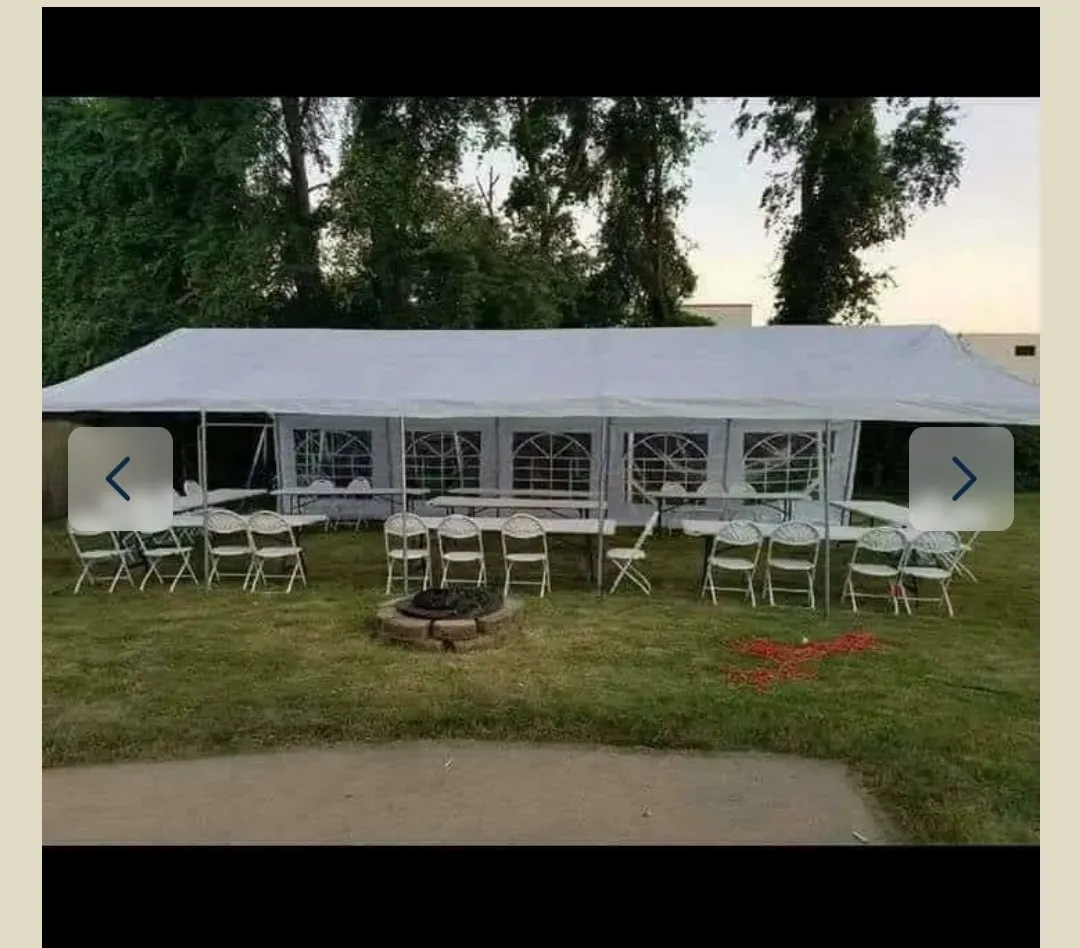 20 x 30 tent bundle