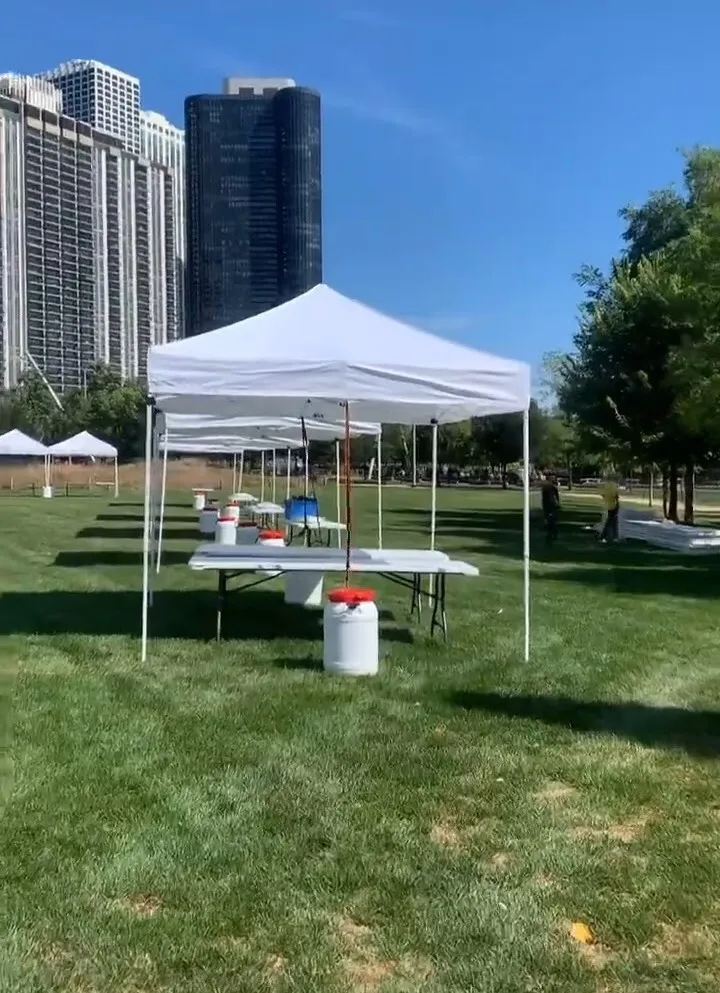 10 x 10 tent bundle