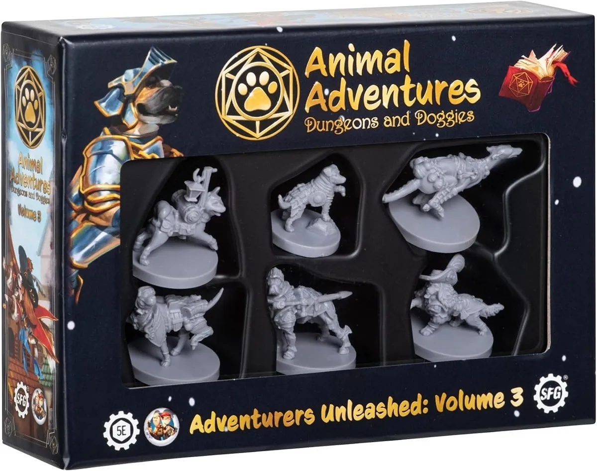Animal Adventures RPG: Dungeons and Doggies - Box 3