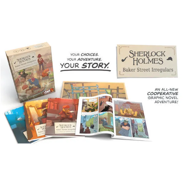 Graphic Novel Adventures: Sherlock Holmes – Baker Street Irregulars