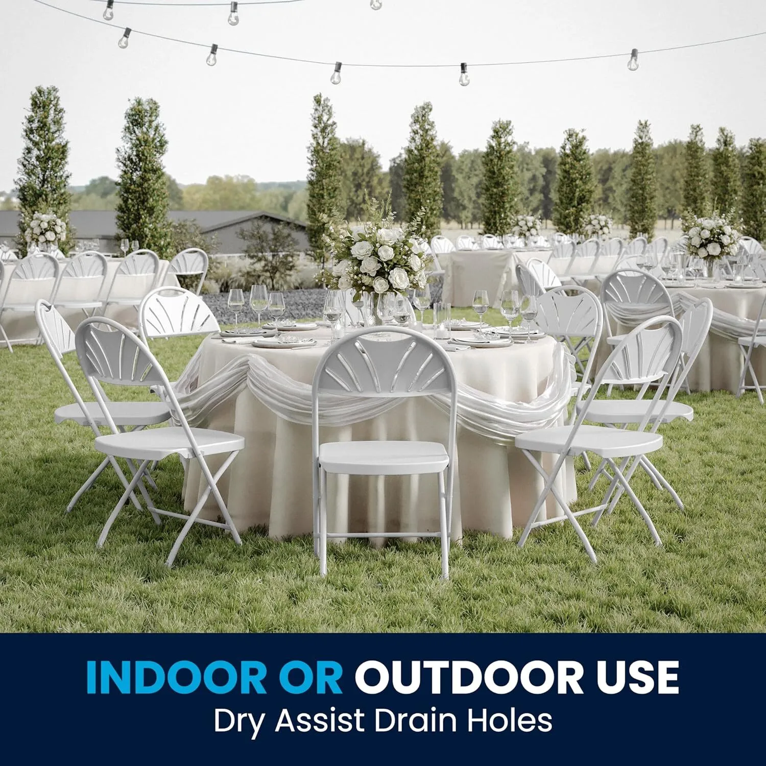 Bundle Package - Seats 42 + Round, Rectangular, Display and Pub Tables