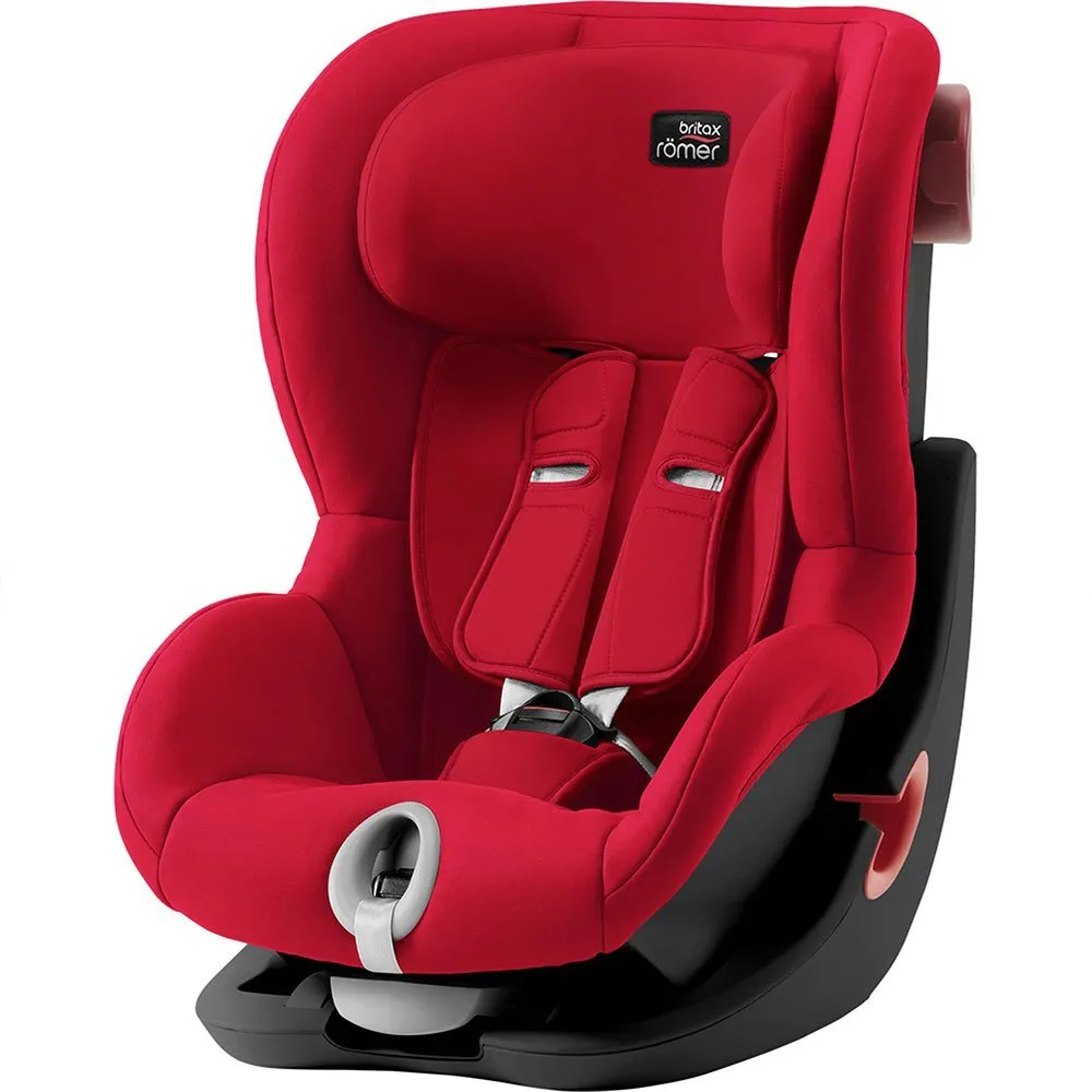 Britax romer king II kids carseat group 1 2 red Baby Gear Rental Tenerife Safe Quality Equipment