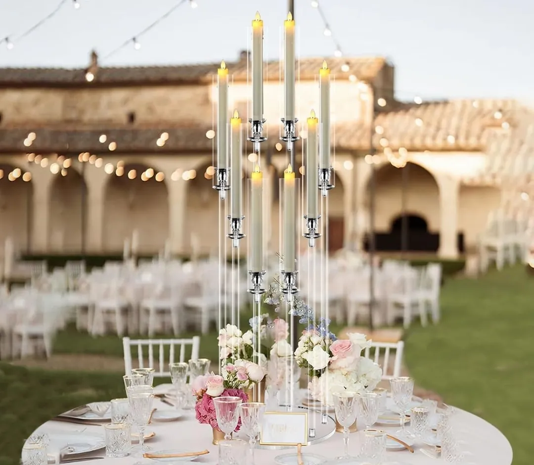 Acrylic Candelabra