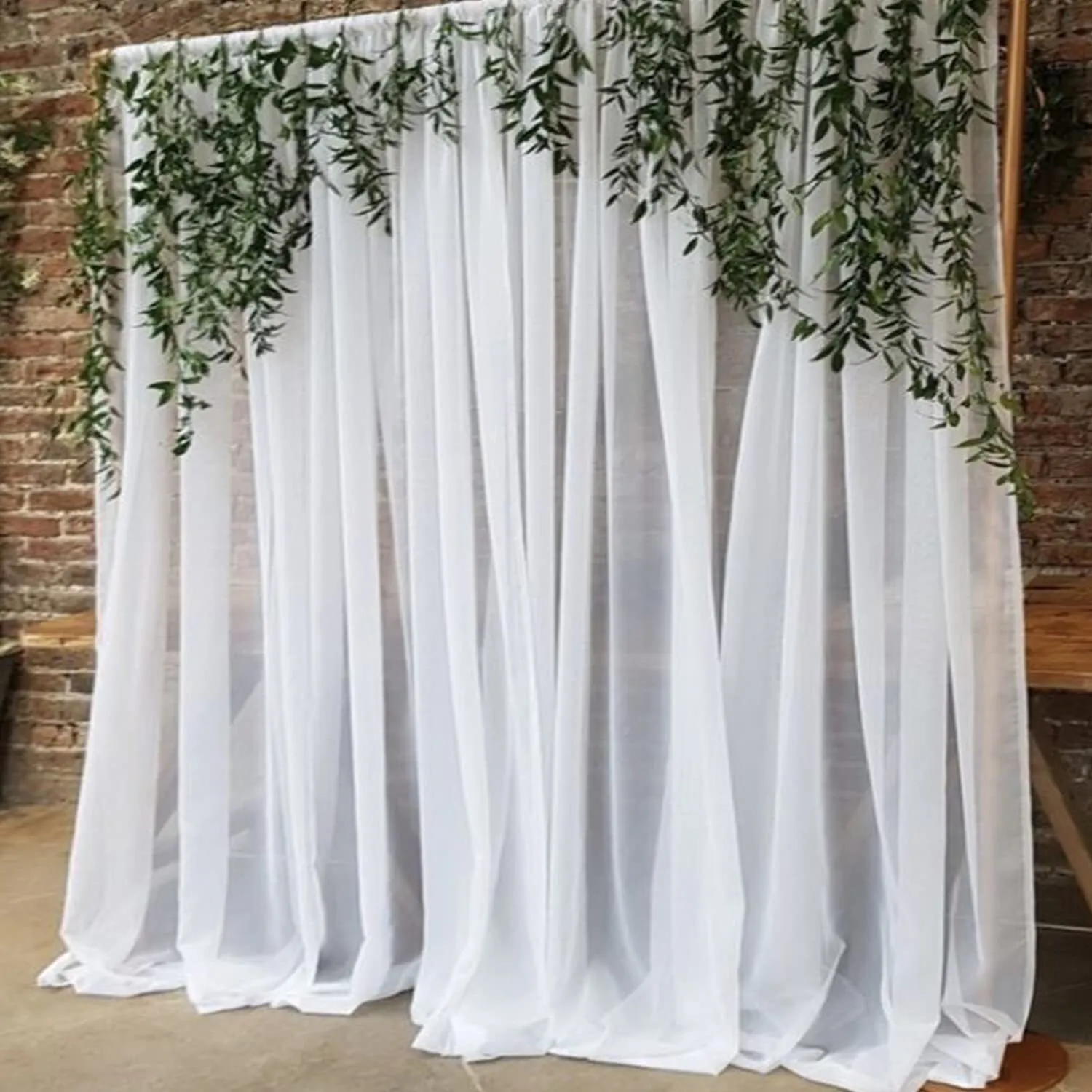 Chiffon Sheer Drapes