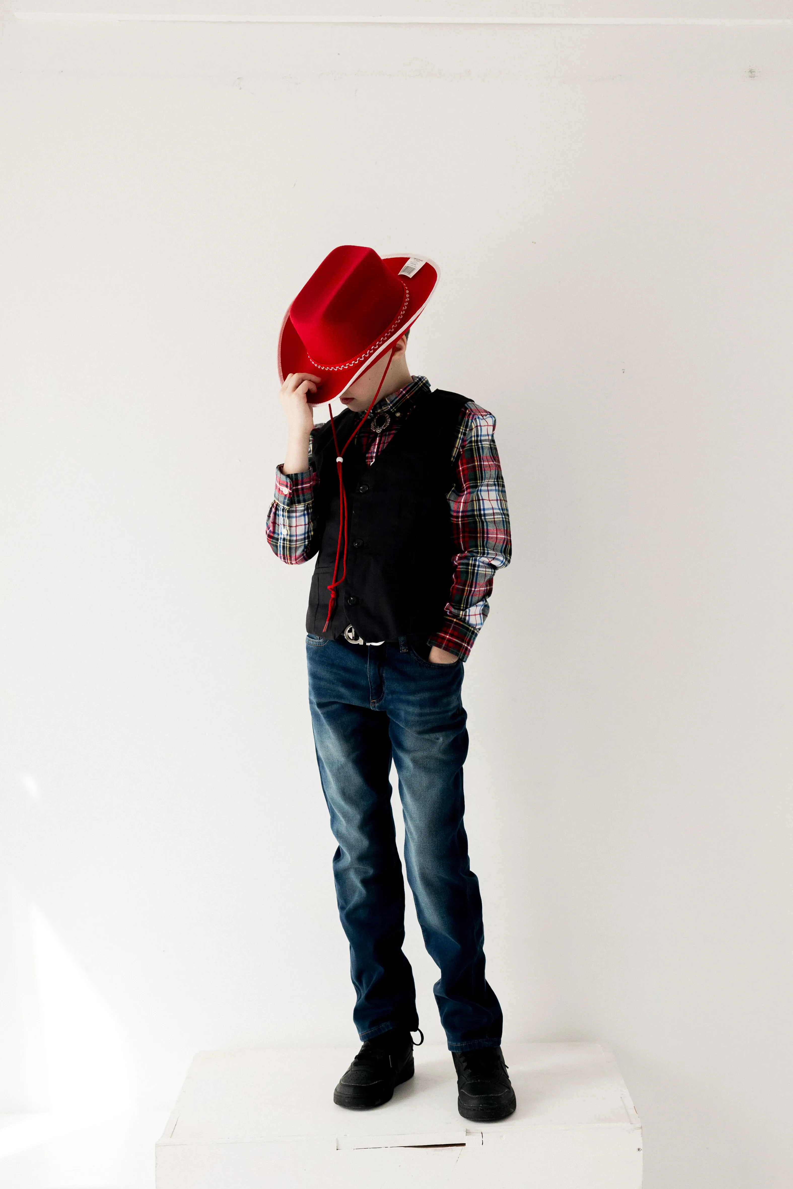  "Scarlet Sheriff" Cowboy Hat