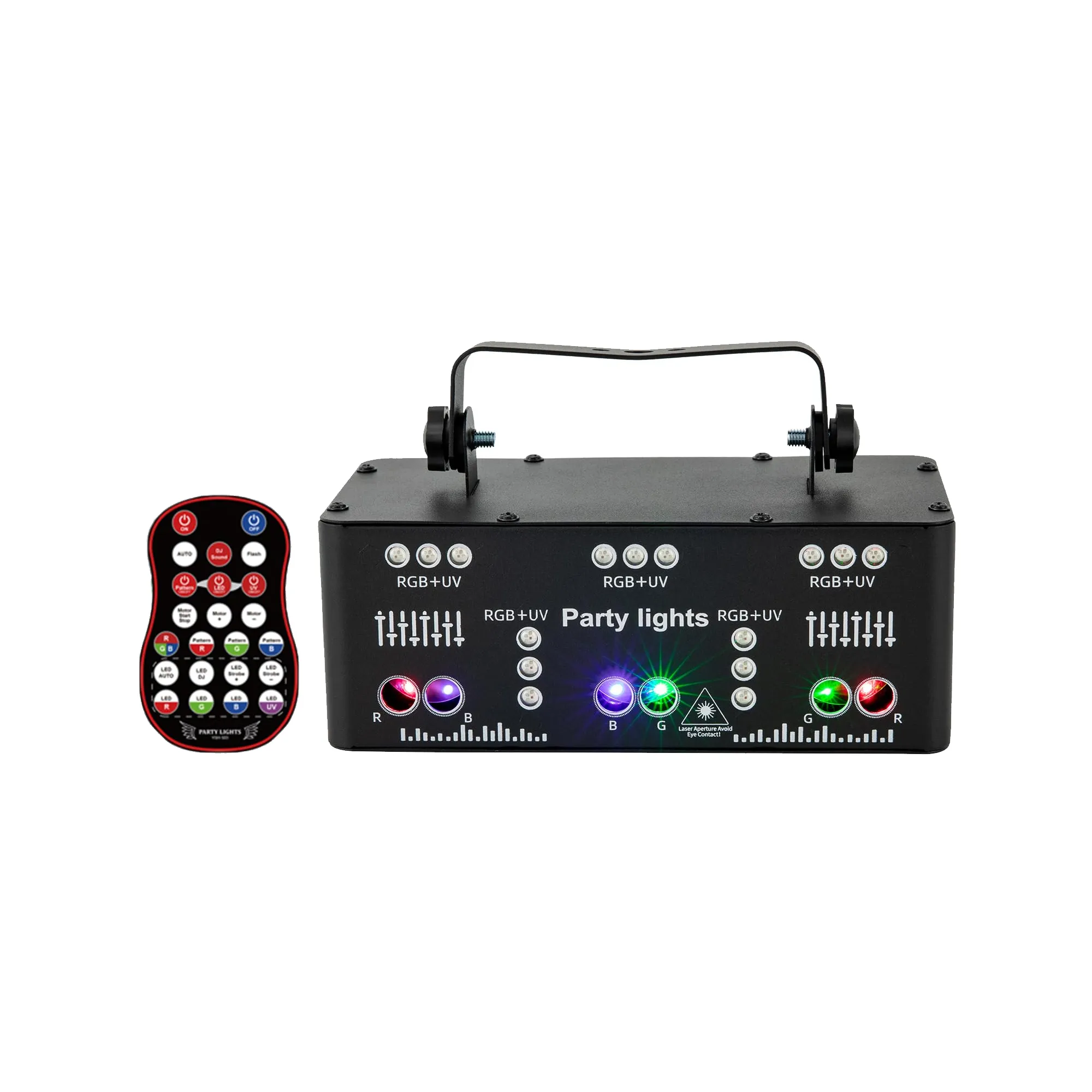 DMX Podiumlicht 15W – RGB Laser Projector – Feestverlichting & Discolamp