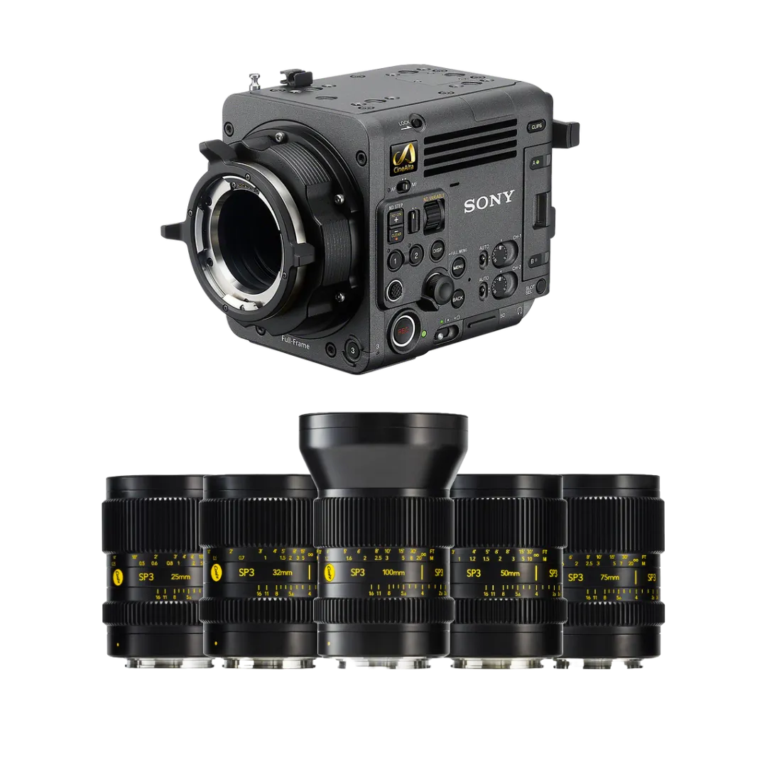Paquete Sony Burano 8K Motion Picture Camera + Maleta Cooke SP3