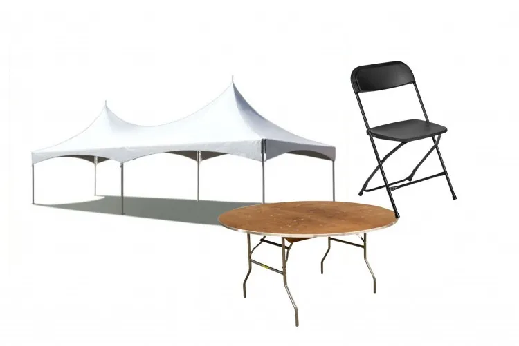 20x40 High Peak Tent Package 