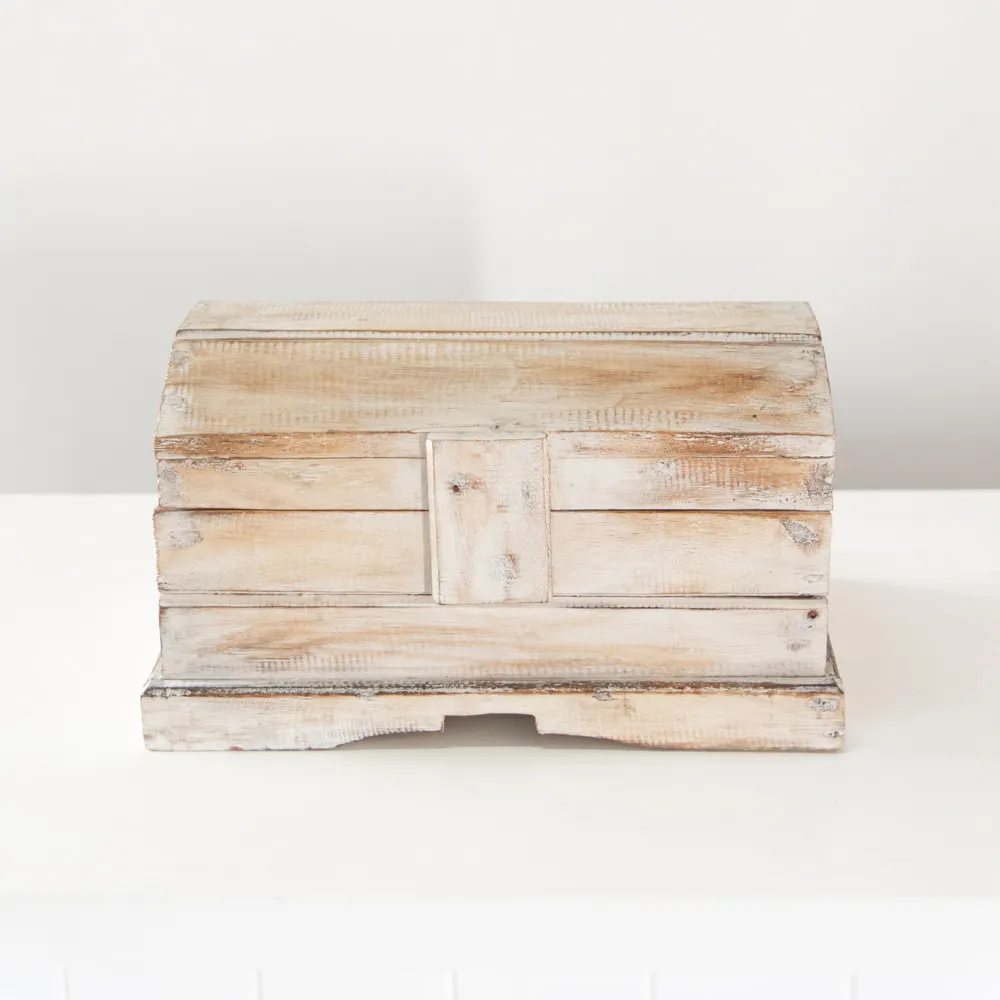 Whitewash Timber Chest Wishing Well Gold Coast Wedding & Event