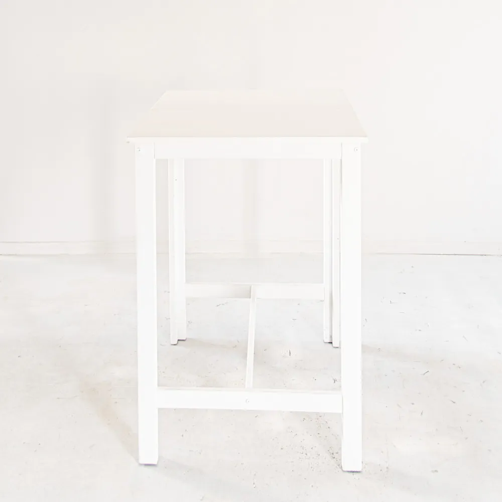 Wedding, Party, Event Furniture Hire White Dry Bar Table Gold Coast