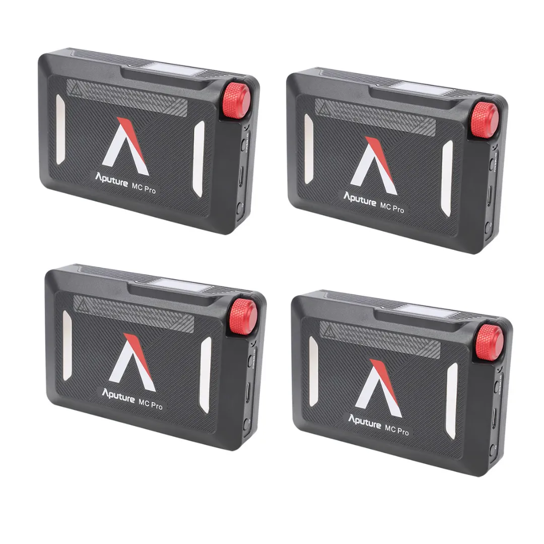 Kit Aputure MC Pro RGB LED Light Panel (4 Leds)