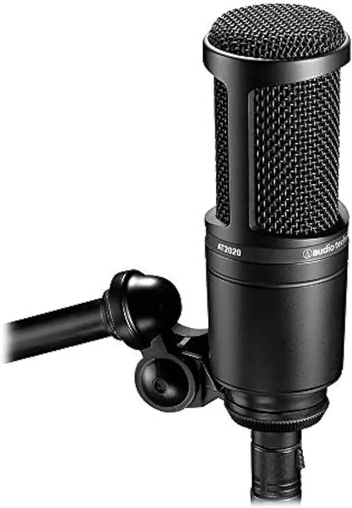 Kit Microfone Condensador Audio-Technica AT2020