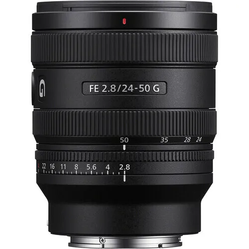 Lente Sony FE 24-50mm f/2.8 G