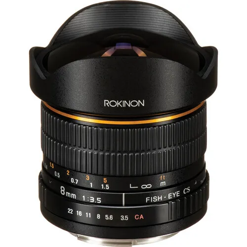 Lente Lente Rokinon 8mm f/3.5 Fisheye (CANON EF-S)