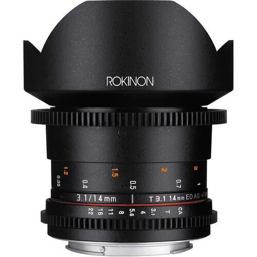 Lente ROKINON 14mm T3.1 Cine DS (CANON EF)
