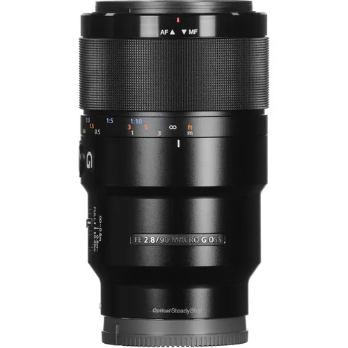 Lente Sony FE 90mm f/2.8 Macro G OSS