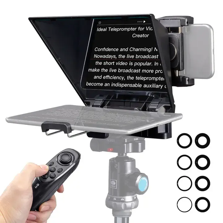 Kit Teleprompter Portátil Smartphone