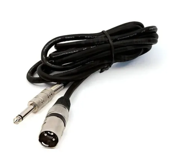 Cabo P10-XLR macho