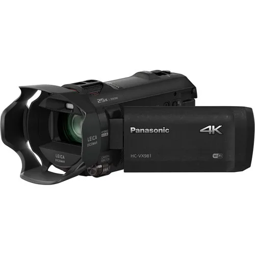 Kit Filmadora Panasonic HC-VX981K 4K Ultra HD