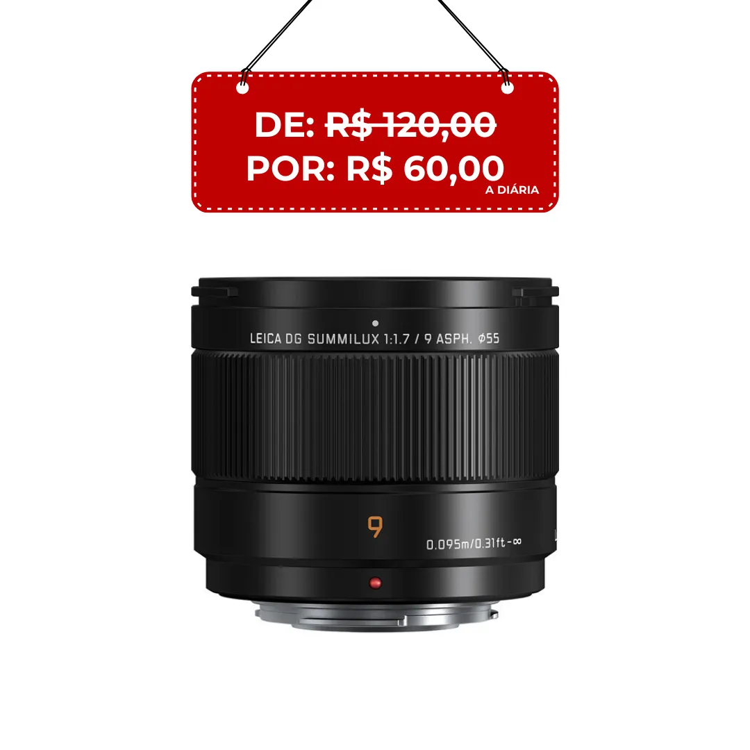 Lente Panasonic Leica DG Summilux 9mm f/1.7 ASPH (MFT)