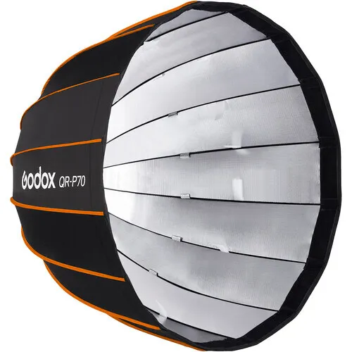 Kit Softbox Parabólico 70cm Bowens GODOX QR-P70